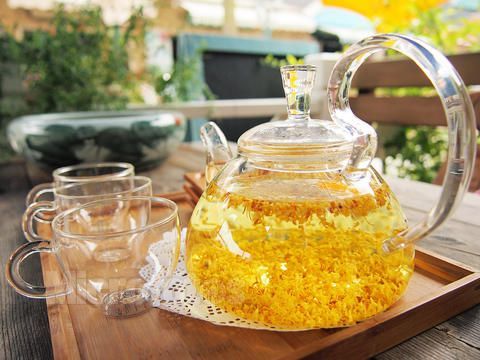 桂花泡茶，香甜滋味与健康功效的完美结合插图2